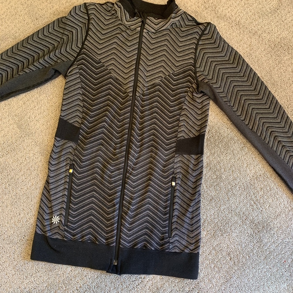 Athleta Andes Hybrid Chevron Jacket sz. S
